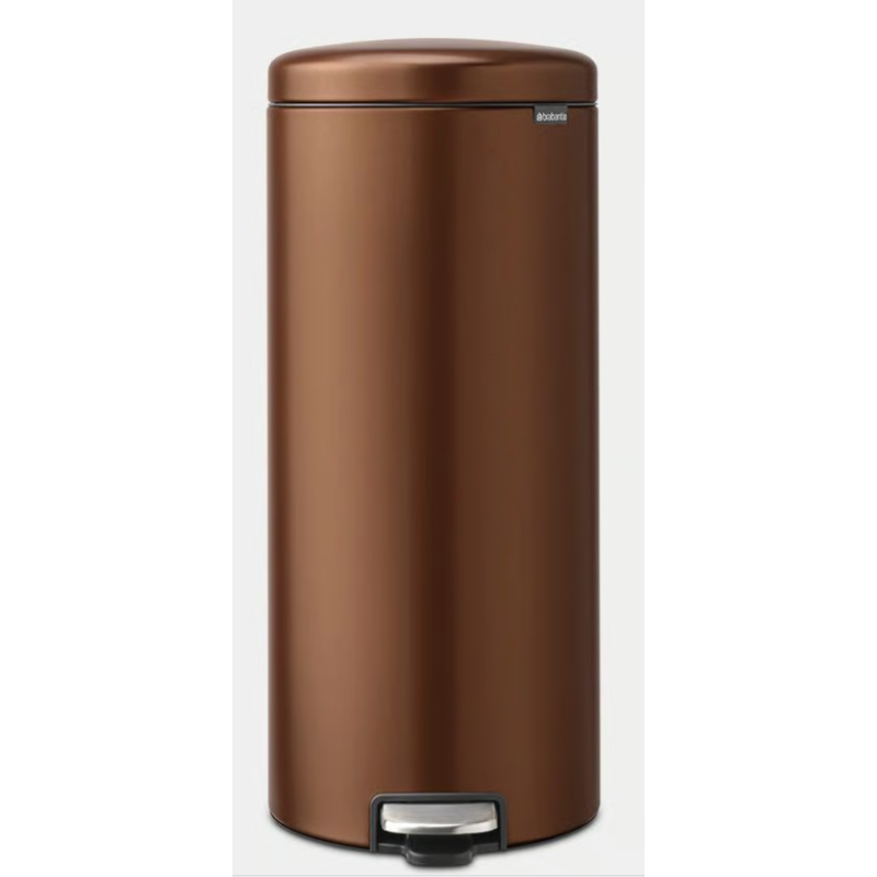 BRABANTIA 238789 Pedal Bin Newicon, 30 litara, kanta za otpad, topla bronca boja