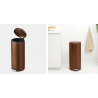 BRABANTIA 238789 Pedal Bin Newicon, 30 litara, kanta za otpad, topla bronca boja