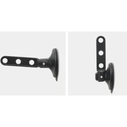 BRABANTIA 242823  vakumska kuka za odjeću, crna, za 3 vješalice