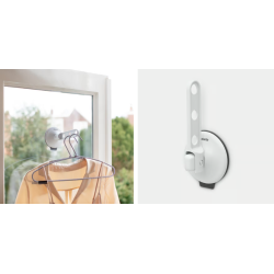 BRABANTIA 242847  vakumska kuka za odjeću, svijetlo siva, za 3 vješalice