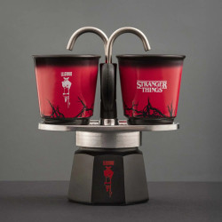 Bialetti Stranger Things Mini Express Stranger Things kafetijera, 2 šalice
