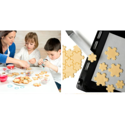 LEKUE 884245 Set od 3 kalupa za izradu i rezanje kolačića