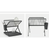 BRABANTIA 139406 stalak za sušenje posuđa , tamno siva