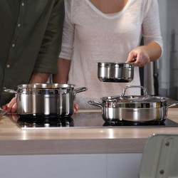 KORKMAZ Alfa, A1089 , set inox posuđa  14-dijelni, i za INDUKCIJU