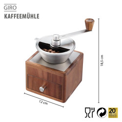 GEFU 16334 mlinac za kavu GIRO