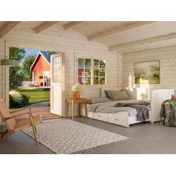 PALMAKO BRITTA  drvena vrtna kućica, 19,7 m2, obojano u dvije boje