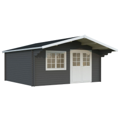 PALMAKO BRITTA  drvena vrtna kućica, 19,7 m2, obojano u dvije boje