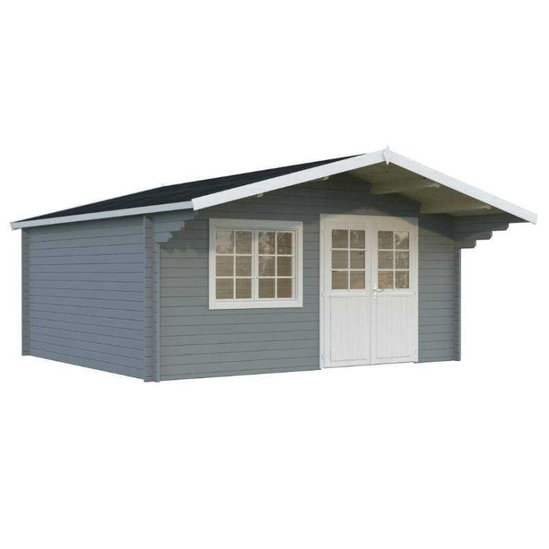 PALMAKO BRITTA  drvena vrtna kućica, 19,7 m2, obojano u dvije boje