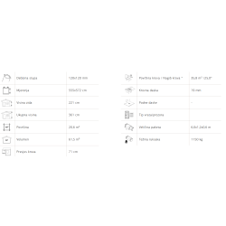 PALMAKO ROBERT drvena nadstrešnica za 2 auta ili kao za zaštićeni odmor ,20,6 m2, natopljeno bijelo, smeđe ili sivo