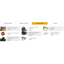 PALMAKO LISANDRA 44  drvena kućica/kabina , 19.40 m2, prirodno neobrađeno drvo