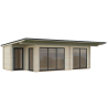 PALMAKO CECILIA 70 Slide, vrtna kućica/studio, 27.20 m2, klizni prozori, prirodno neobrađeno drvo
