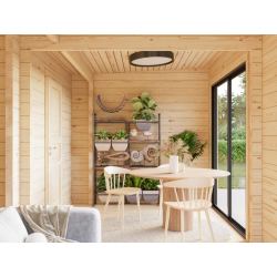 PALMAKO CECILIA 70 Slide, vrtna kućica/studio, 27.20 m2, klizni prozori, prirodno neobrađeno drvo