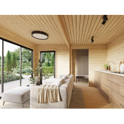PALMAKO CECILIA 70 Slide, vrtna kućica/studio, 27.20 m2, klizni prozori, prirodno neobrađeno drvo