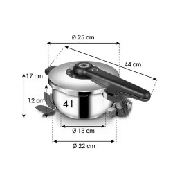TESCOMA SmartCLICK ekspres lonac 4 litre, 702104