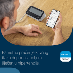 OMRON M4 Connect AFIB + ADAPTER , digitalni tlakomjer za nadlakticu