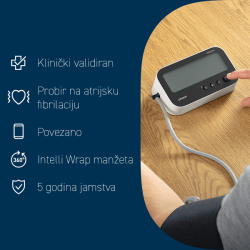 OMRON M4 Connect AFIB  , digitalni tlakomjer za nadlakticu