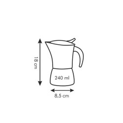 TESCOMA MONTE CARLO kafetijera INOX, 4 šalice, 647104
