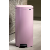 BRABANTIA 255304 Pedal Bin Newicon, 30 litara, kanta za otpad, LILAC PINK