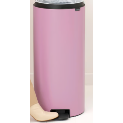 BRABANTIA 255304 Pedal Bin Newicon, 30 litara, kanta za otpad, LILAC PINK