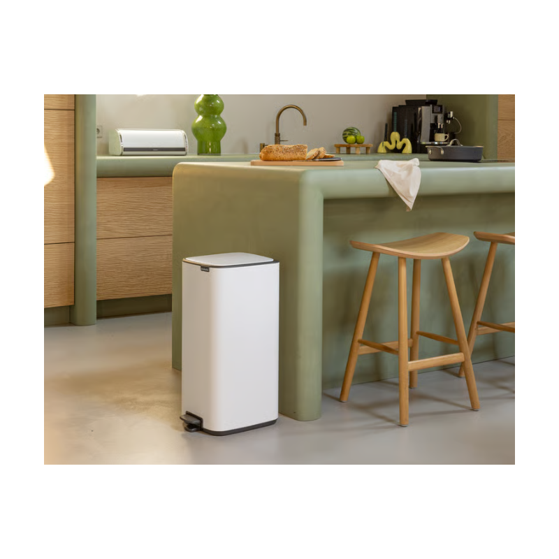 BRABANTIA 236921 BO, 30 litara, kanta za otpad, bijela