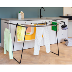 BRABANTIA 232404 stalak za sušenje rublja 18 m kapacitet, mat crni