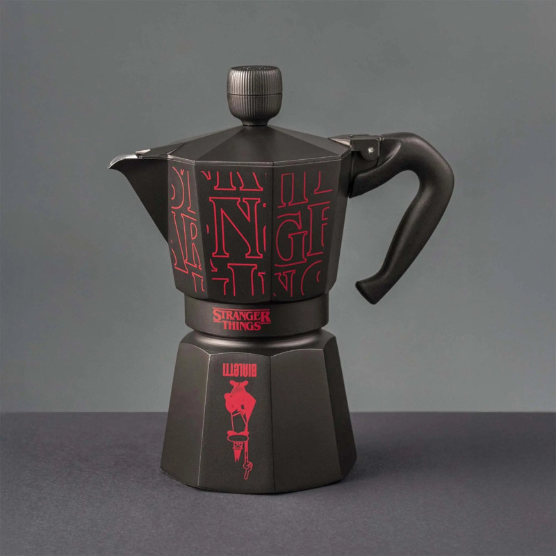 Bialetti Stranger Things Moka Express kafetijera, 3 šalice