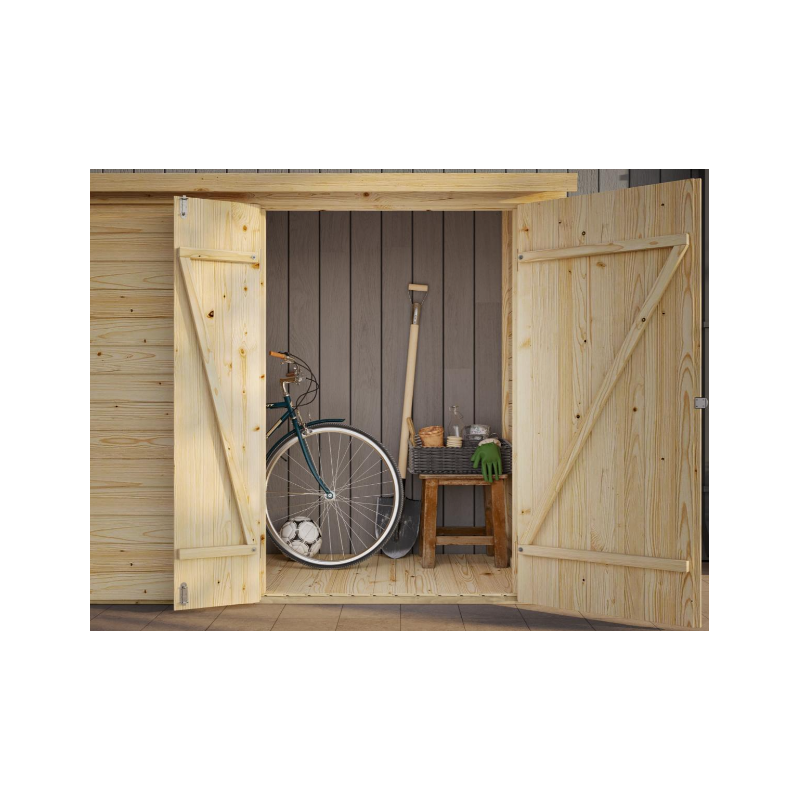 PALMAKO LEIF drvena kućica/spremište , 2.2 m2, netretirano drvo