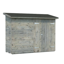 PALMAKO LEIF drvena kućica/spremište , 2.2 m2, premaz smeđi, sivi ili čisto bijelo