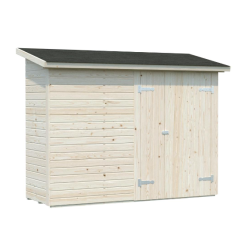 PALMAKO LEIF drvena kućica/spremište , 2.2 m2, premaz smeđi, sivi ili čisto bijelo