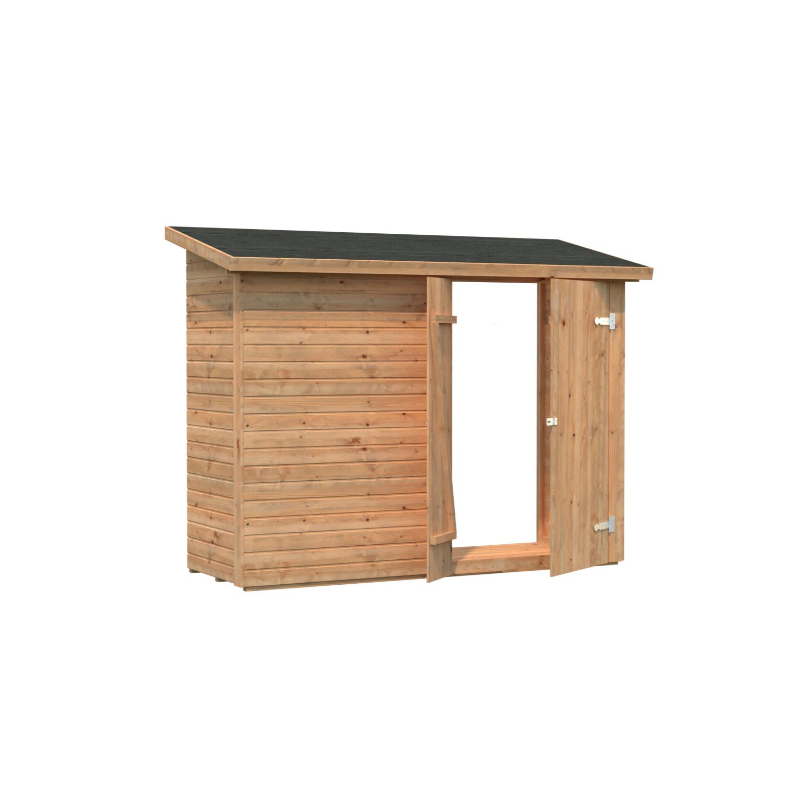 PALMAKO LEIF drvena kućica/spremište , 2.2 m2, premaz smeđi, sivi ili čisto bijelo