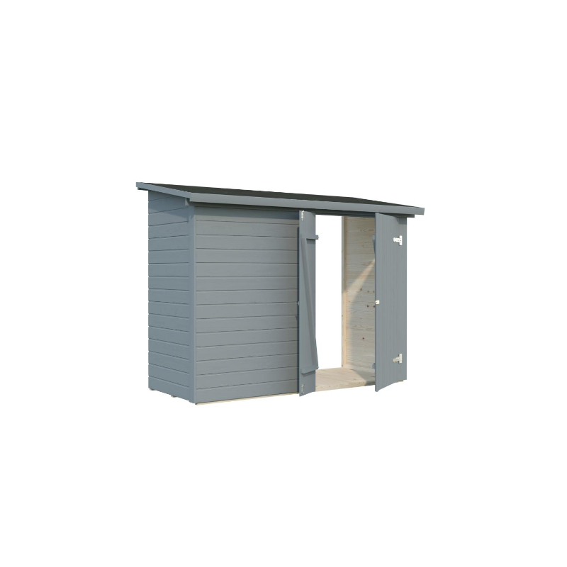 PALMAKO LEIF drvena kućica/spremište , 2.2 m2, bojano u svijetlo ili tamno sivo