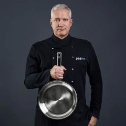 FISSLER Original-Profi Collection® inox tava, NovoGrill dno + stakleni poklopac, 28 cm promjer, 3.0 litara, 084-378-28-100/0