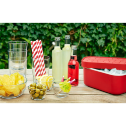 LEKUE 888168 Posuda za kockice leda za izradu i pohranu kockica leda