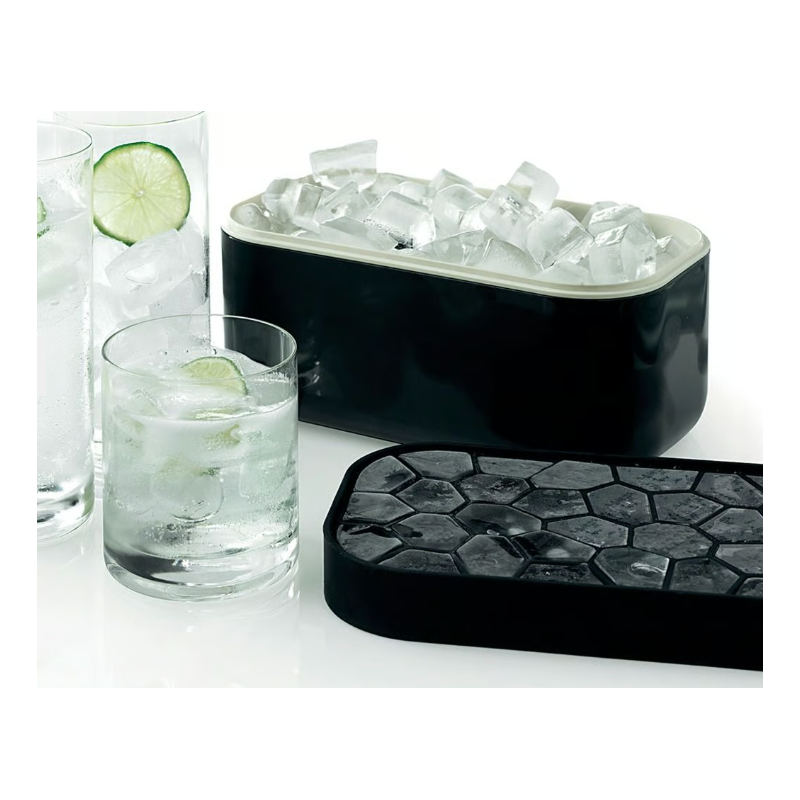 LEKUE 880247 Posuda za kockice leda za izradu i pohranu kockica leda