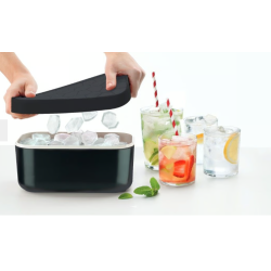 LEKUE 880247 Posuda za kockice leda za izradu i pohranu kockica leda