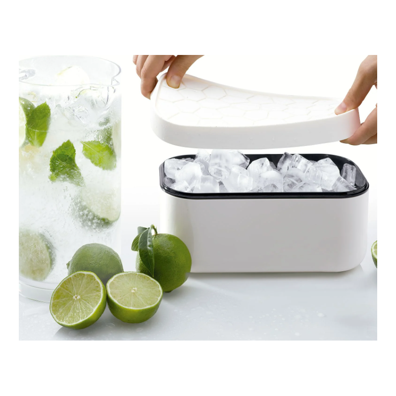 LEKUE 880223 Posuda za kockice leda za izradu i pohranu kockica leda