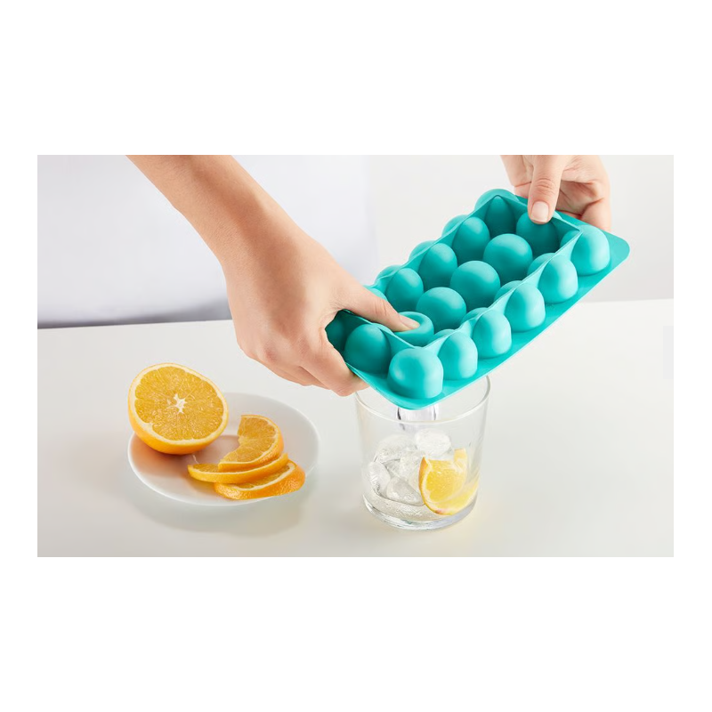 LEKUE 882302 Industrijska posuda za kockice leda s poklopcem