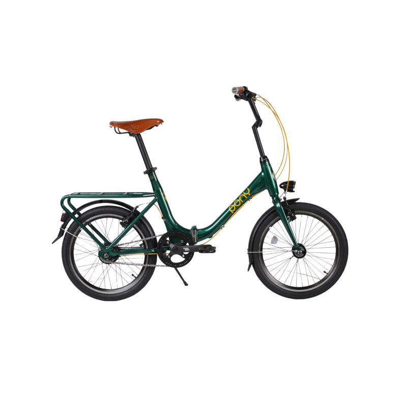 ROG PONY Brooks Style 3 bicikl, , 3 brzine, gepek, tamno zelena