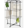 BRABANTIA 303982 hangon tower stalak za sušenje rublja, 23 m kapacitet, crni