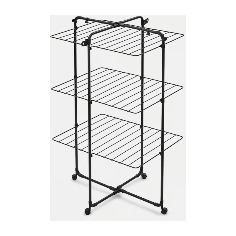 BRABANTIA 303982 hangon tower stalak za sušenje rublja, 23 m kapacitet, crni
