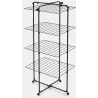 BRABANTIA 319303 hangon tower stalak za sušenje rublja, 30 m kapacitet, crni