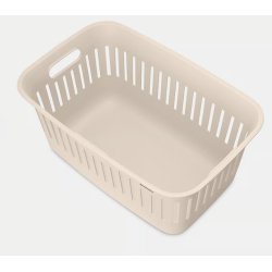 BRABANTIA 244483 Collect-it   košara za prenošenje i prikupljanje rublja, 40 litara, soft bež