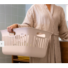 BRABANTIA 244483 Collect-it   košara za prenošenje i prikupljanje rublja, 40 litara, soft bež