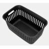 BRABANTIA 244087 Collect-it košara za prenošenje i prikupljanje rublja, 40 litara, crna