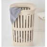 BRABANTIA 244681 Collect-it košara za prenošenje i prikupljanje rublja, 55 litara, soft bež