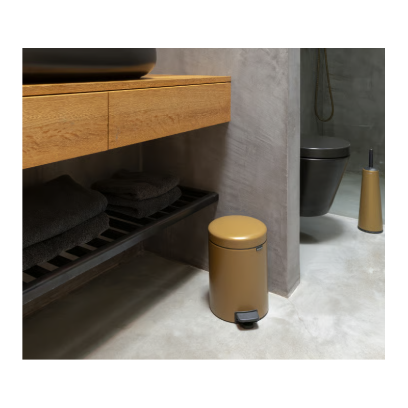 BRABANTIA 280603 4-dijelni hotelsko/apartmantski set pribora za toalet/kupaonu, Warm ZLatna