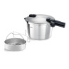 FISSLER Vitaquick® ekspres lonac + umetak za kuhanje na pari , 8.0 litara ( realno cca 6,4 litre ) 602-810-08-070