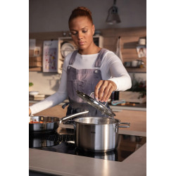 FISSLER Pure Collection® 4-dijelni set inox lonaca sa staklenim poklopcima, za sva grijaća tijela, 086-115-04-000/0