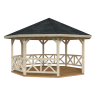 PALMAKO BETTY 18 drvena pergola 18 m2 , 105212 prirodno neobrađeno drvo