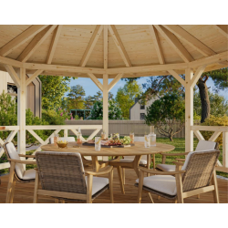 PALMAKO BETTY 18 drvena pergola 18 m2 , 105212 prirodno neobrađeno drvo